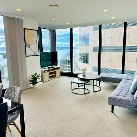 Apartamento Magnificent Skytower, Sea, Habour View In Cbd Auckland Exterior foto