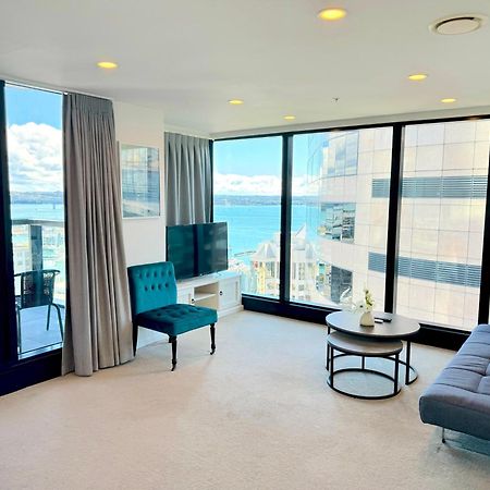 Apartamento Magnificent Skytower, Sea, Habour View In Cbd Auckland Exterior foto