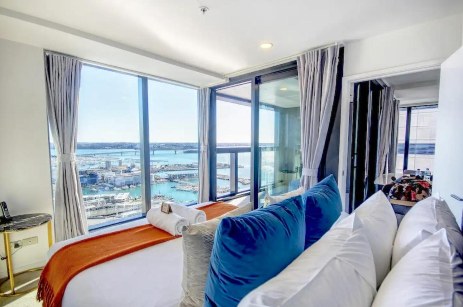 Apartamento Magnificent Skytower, Sea, Habour View In Cbd Auckland Exterior foto