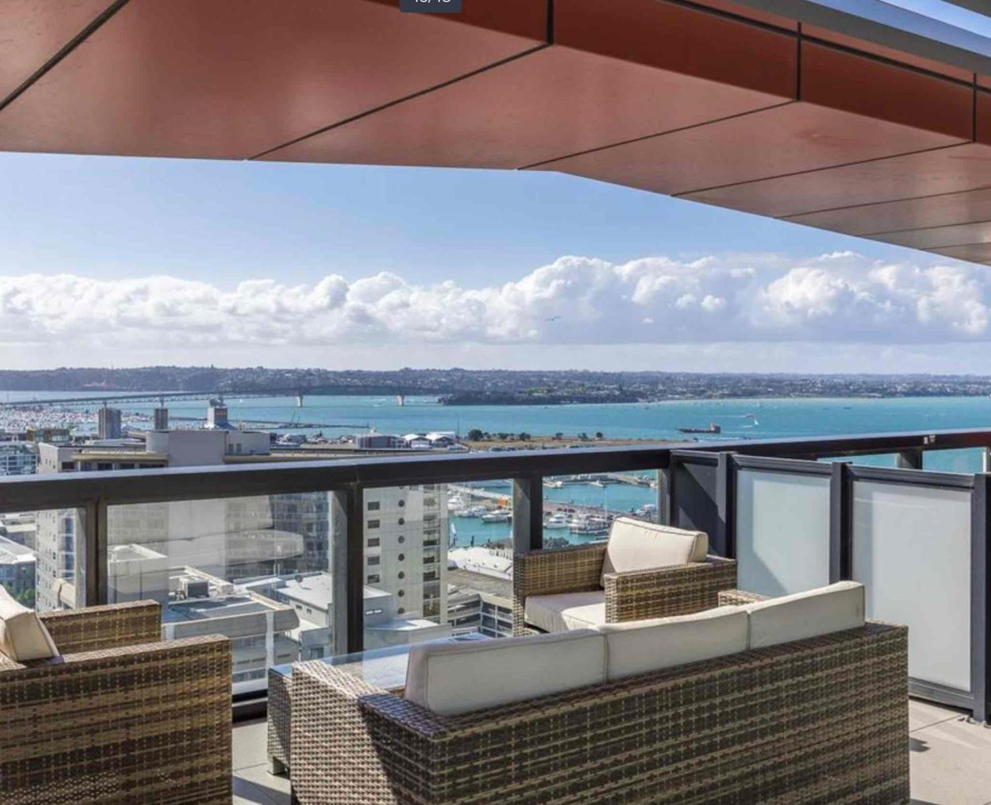 Apartamento Magnificent Skytower, Sea, Habour View In Cbd Auckland Exterior foto