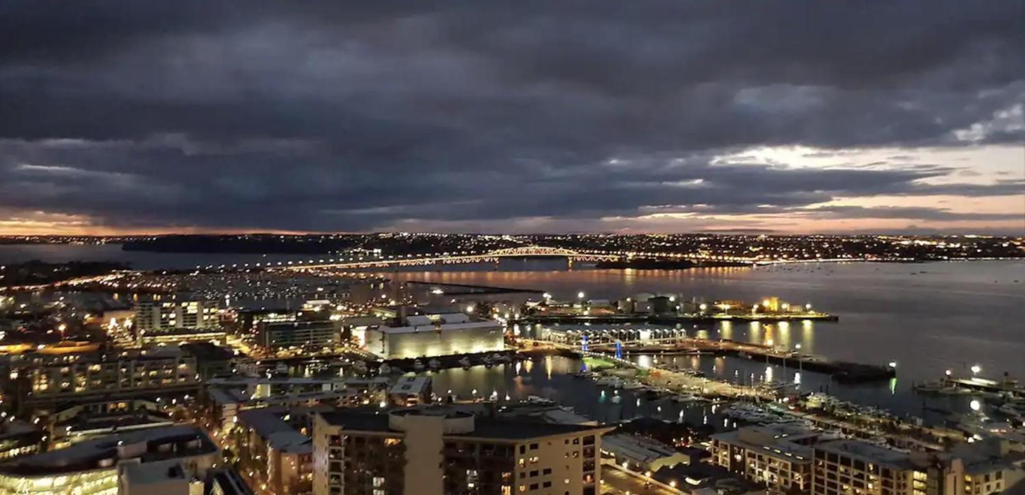 Apartamento Magnificent Skytower, Sea, Habour View In Cbd Auckland Exterior foto