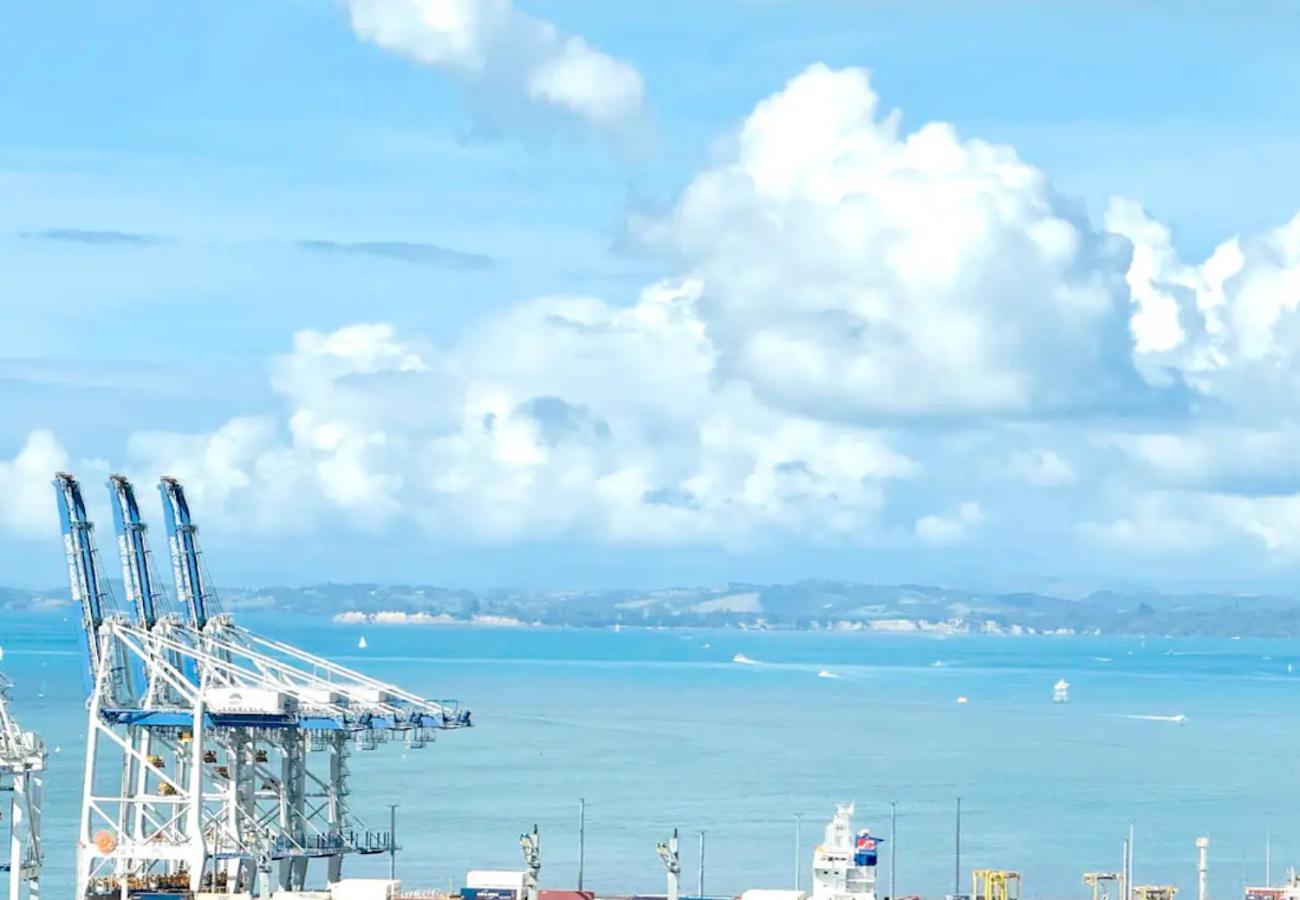 Apartamento Magnificent Skytower, Sea, Habour View In Cbd Auckland Exterior foto