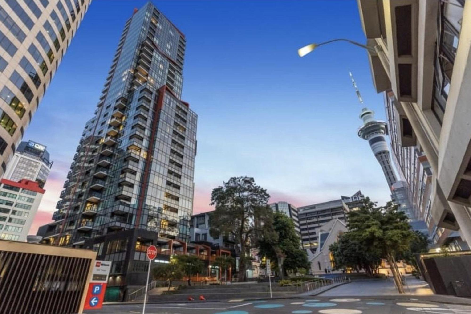 Apartamento Magnificent Skytower, Sea, Habour View In Cbd Auckland Exterior foto