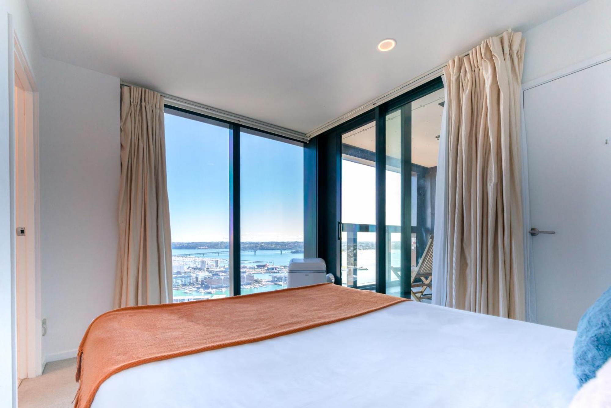 Apartamento Magnificent Skytower, Sea, Habour View In Cbd Auckland Exterior foto