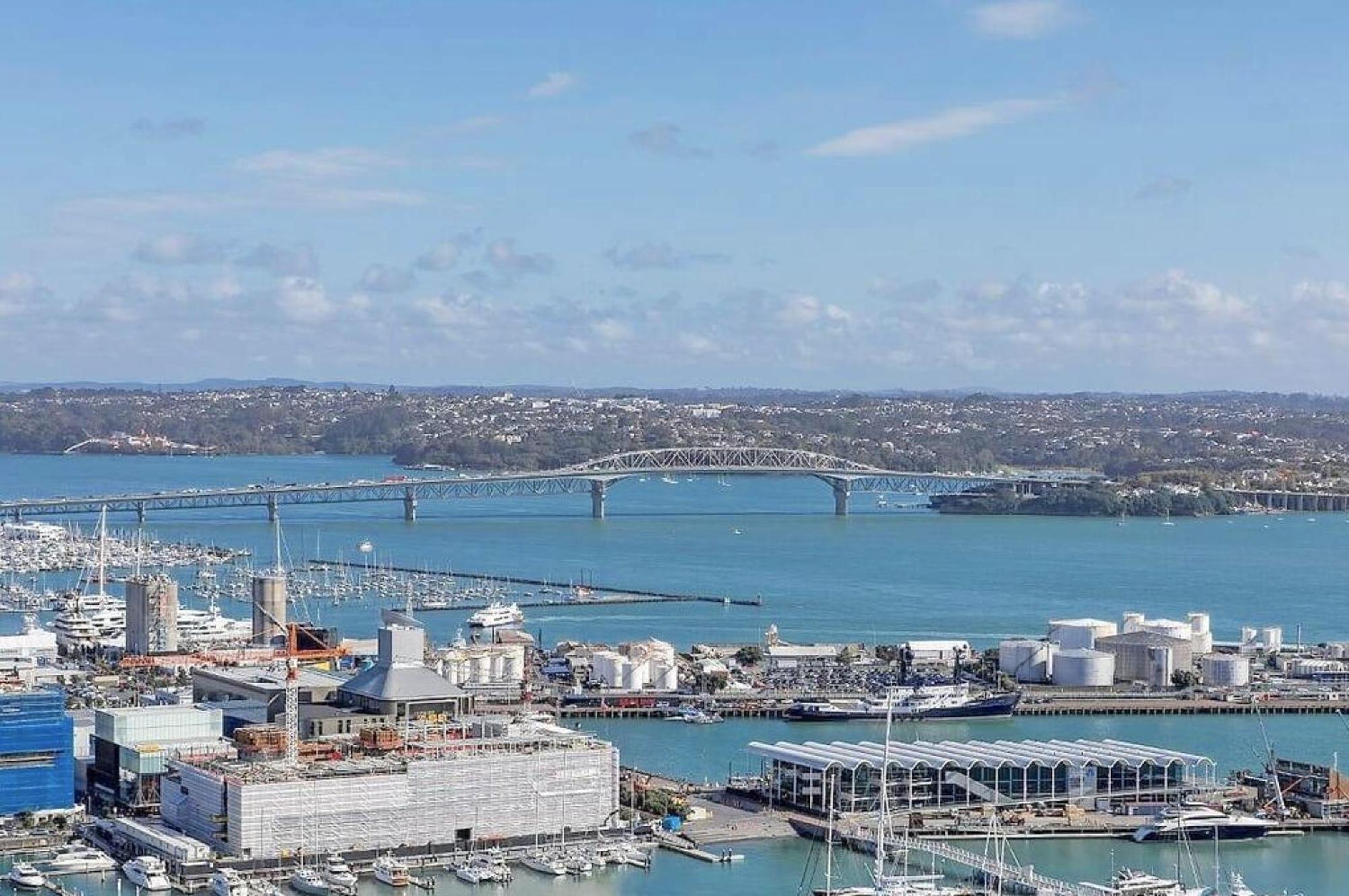 Apartamento Magnificent Skytower, Sea, Habour View In Cbd Auckland Exterior foto